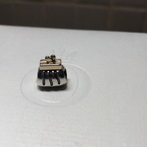 Pandora Purse with touch of gold.